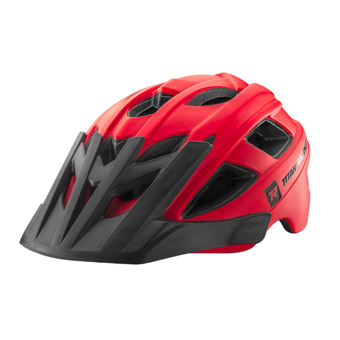 Titan Helmet Shredder Red 48-52CM