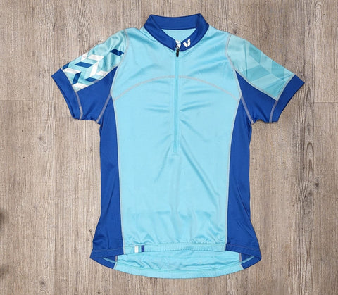 Liv Ladies Aqua SS Jersey - Small