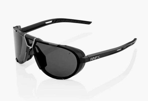 100% Sunglasses Westcraft Matte Black