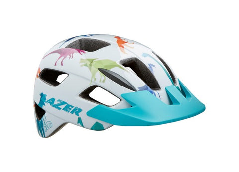 Helmet Lazer Lil Gekko White Dino