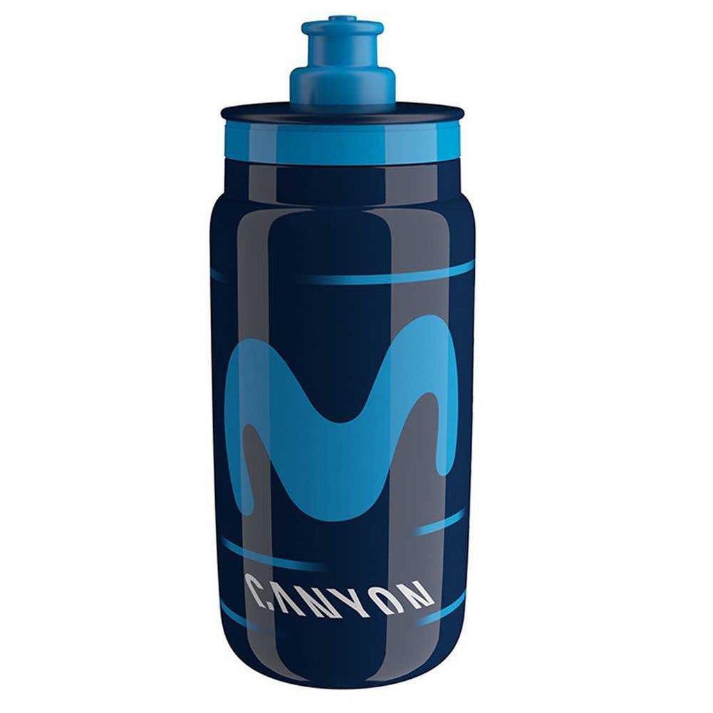 Elite Water Bottle Fly Movistar Team 550ML-Water Bottles-Online Bicycle Shop