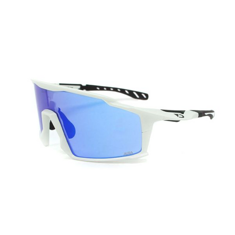 Darcs Sunglasses Peak F-GLS WHT L-Blu Revo Aura HD