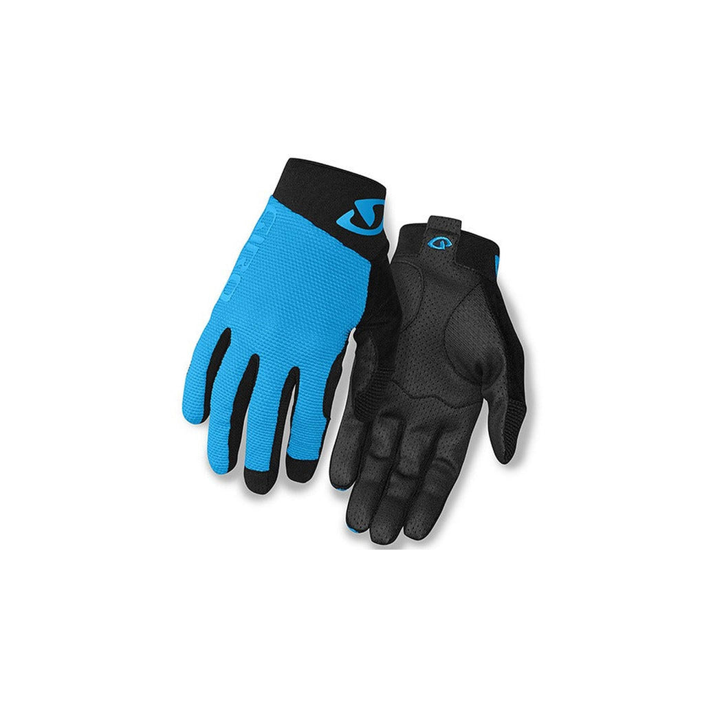 GLOVE GIRO RIVET II M BLUE-Gloves-Online Bicycle Shop