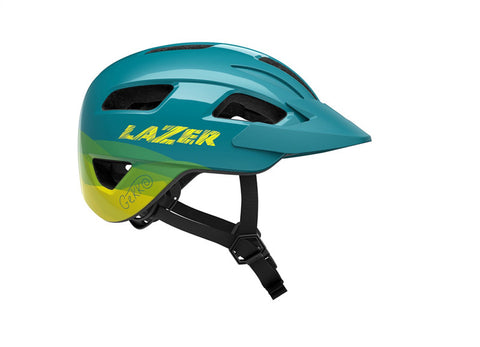 Lazer Helmet Lil Gekko Blue Yellow