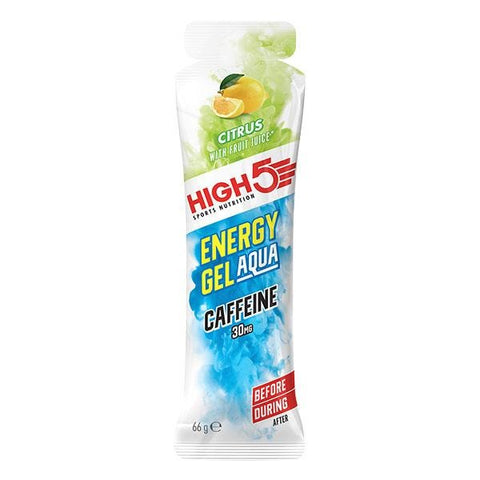 High5 Energy Gel  Aqua Caffine Citrus