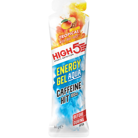 High5 Energy Gel Aqua Caffeine Tropical each