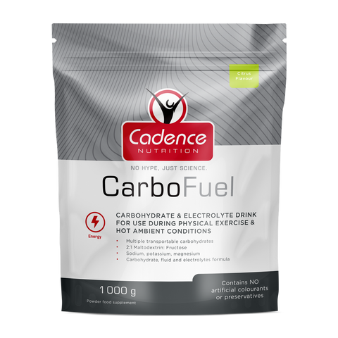 Cadence Nutrition Carbo Fuel Citrus 1000G Doypack