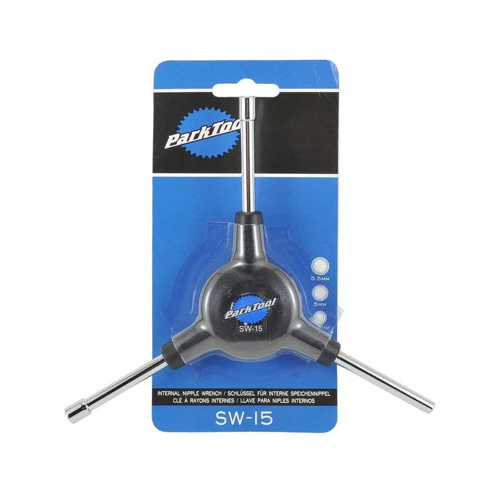 Park Tool Sw-15c Three Way Internal Nipple Wrench-Tools-Online Bicycle Shop