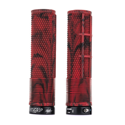 DMR Death Grip Thick Marble Red