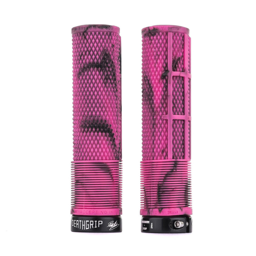 DMR Death Grip Thick Marble Pink-Parts > Grips-Online Bicycle Shop