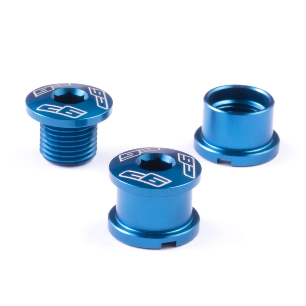 Csixx Chainring Bolt Blue-Parts > Bolts-Online Bicycle Shop