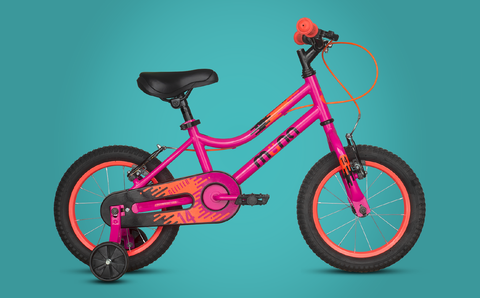 Muna 2021 Glitter 14" Bike Pink
