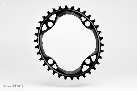 Absolute Black 32 Tooth Oval Chain Ring
