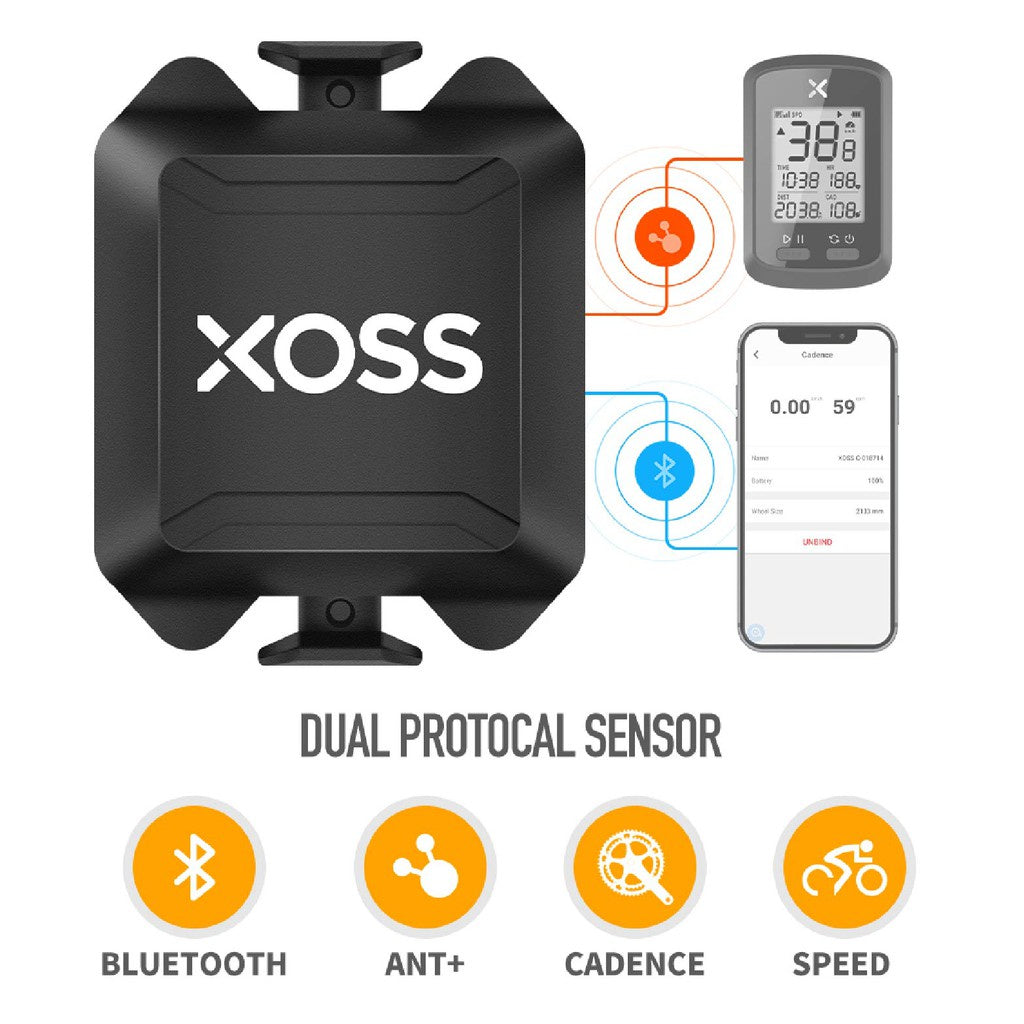 Xoss clearance cadence sensor