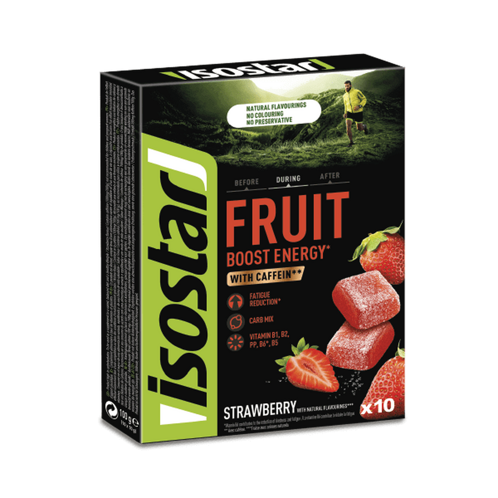 Isostar Fruit Boost Strawberry 10x10G-Misc-Online Bicycle Shop