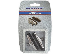 Quaxar Road Brake Pads with Silver Shoe