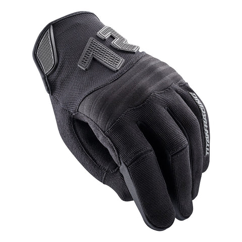 Titan Racing Clutch Longer Finger Gloves Black