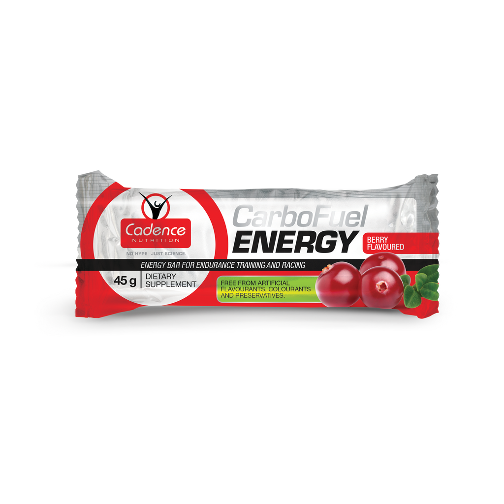 Cadence Carbofuel Energy Bar Berry-Nutrition > Energy Bars-Online Bicycle Shop