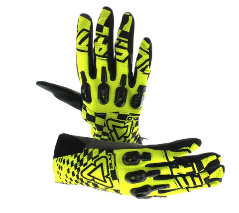 Leatt DBX 3.0 X-Flow Gloves Yellow Black