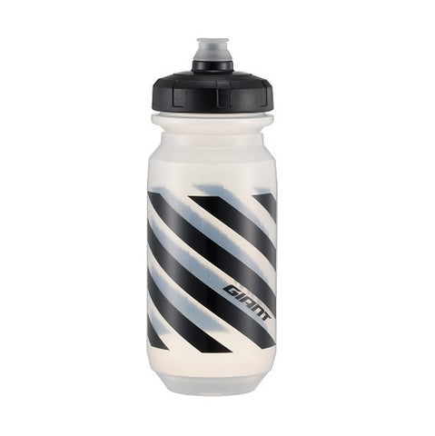Giant DoubleSpring Water Bottle Trans Black 600