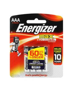BR05 Energizer AA Batteries 4 Pack