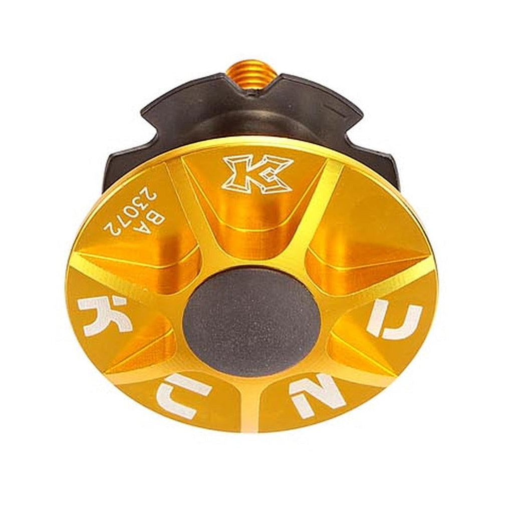KCNC Headset Top Cap Gold-Parts > Headsets-Online Bicycle Shop