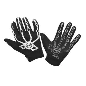 Ryder Black Full Finger Android Gloves