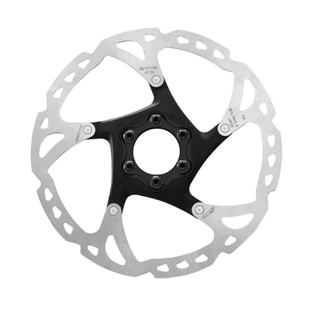 Shimano RT76 XT 6 Bolt Rotor 180mm-General-Online Bicycle Shop