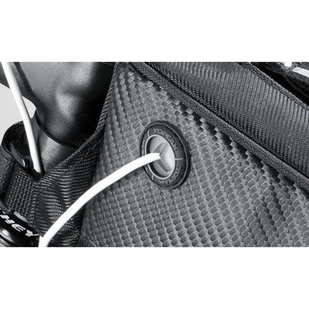 Topeak Fuel Tank Top Tube Bag Large Black-Parts > Saddle Bags-Online Bicycle Shop
