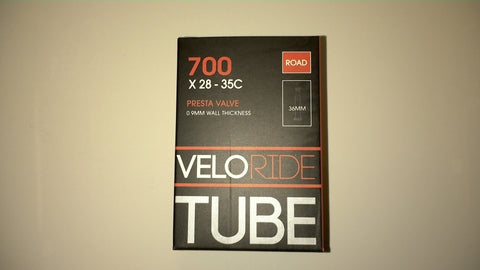 Velo Ride Presta Valve Tube 700 x 28 to 35c 36 mm