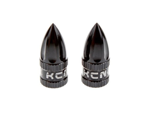 KCNC Presta Valve Caps Black