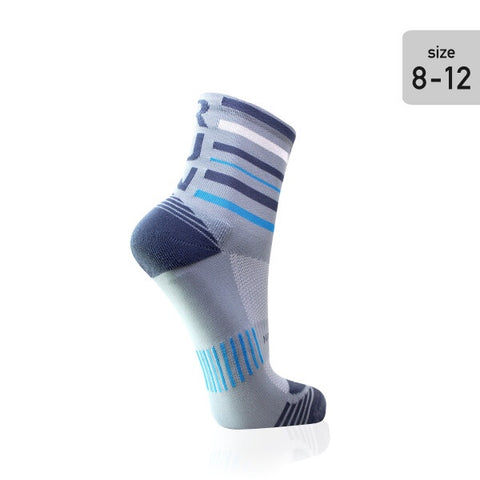 Versus Performance Running Socks Grey Blue