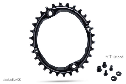 Absolute Black Chain Ring MTB Shimano 104BCD 34 Tooth