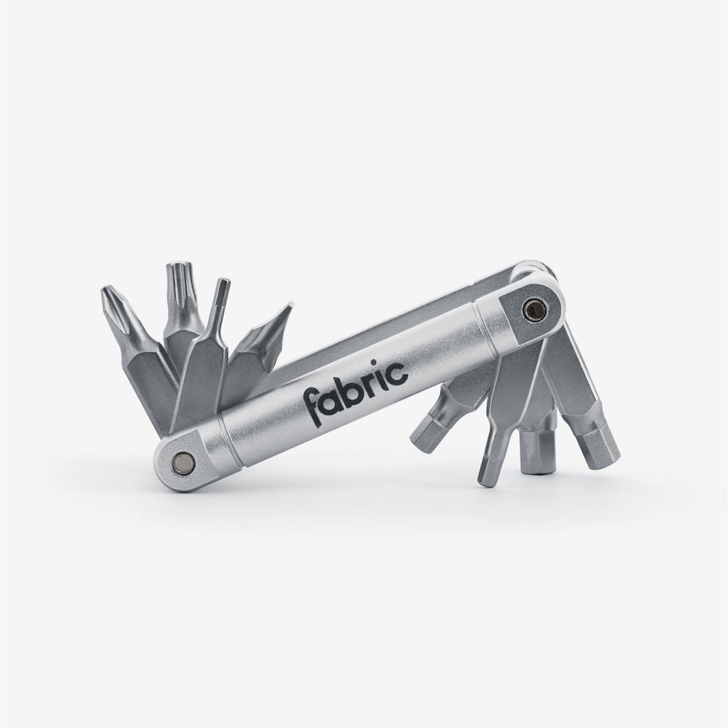 Fabric 8 in 1 Silver Mini Multi Tool-Parts > Tools-Online Bicycle Shop