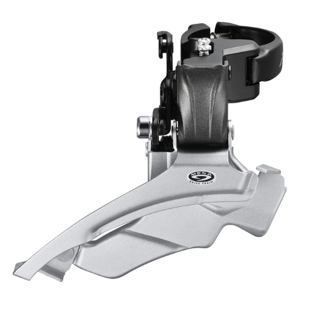 Shimano Altus FD M370 9 Speed Top pull front derailleur-Parts > Derailleur Front MTB-Online Bicycle Shop