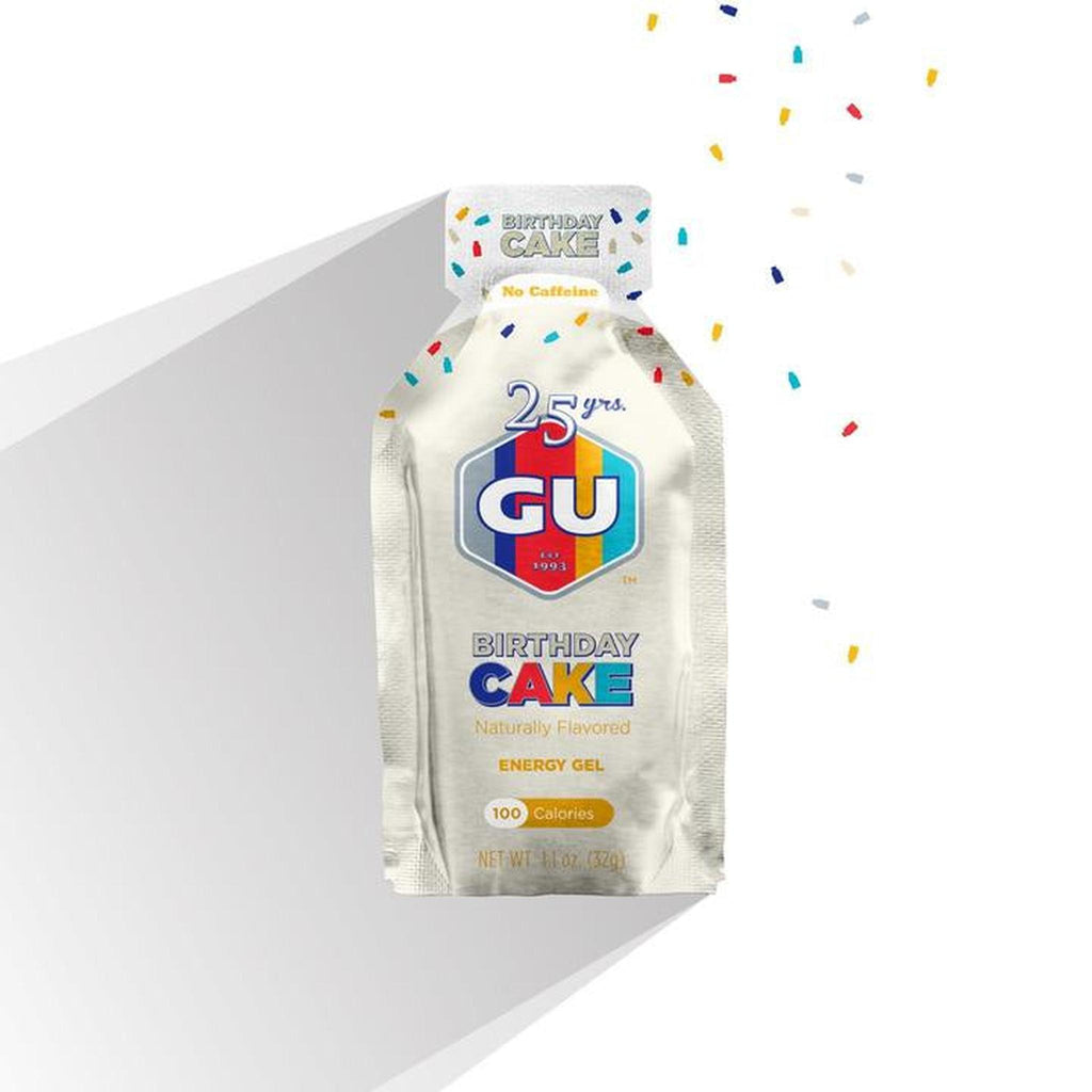 Gu Energy Gel Birthday Cake Sachet 32g-Nutrition > Gels-Online Bicycle Shop