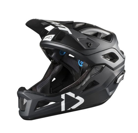 Leatt DBX 3.0 Enduro V2 Helmet Black White