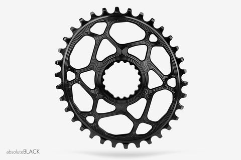 Absolute Black 34 Tooth Cannondale Oval Chainring
