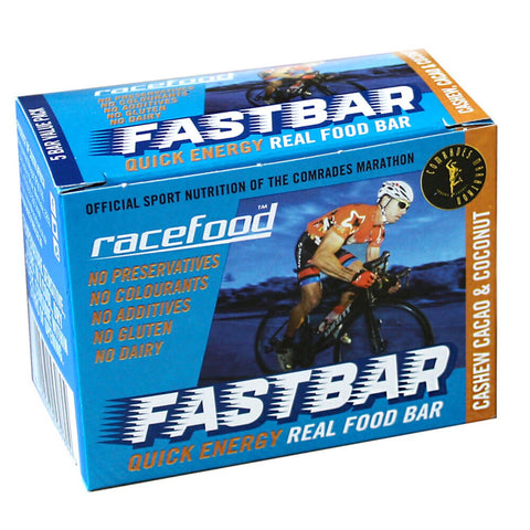 Racefood Fastbar Cashew,Cacao and Coconut Box
