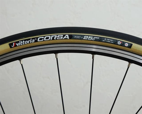 Vittoria Corsa G+ 700x25C Black tyre