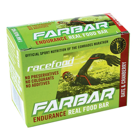 Racefood Fast Bar Date & Cranberry 5pack