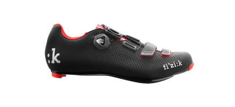 Fizik R4 Boa Shoe Black and Red Size 42